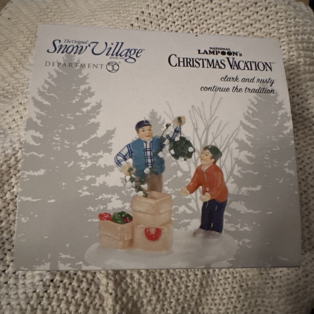 NEW Dept 56 Clark and Rusty National Lampoons Christmas Vacation Village 4058668